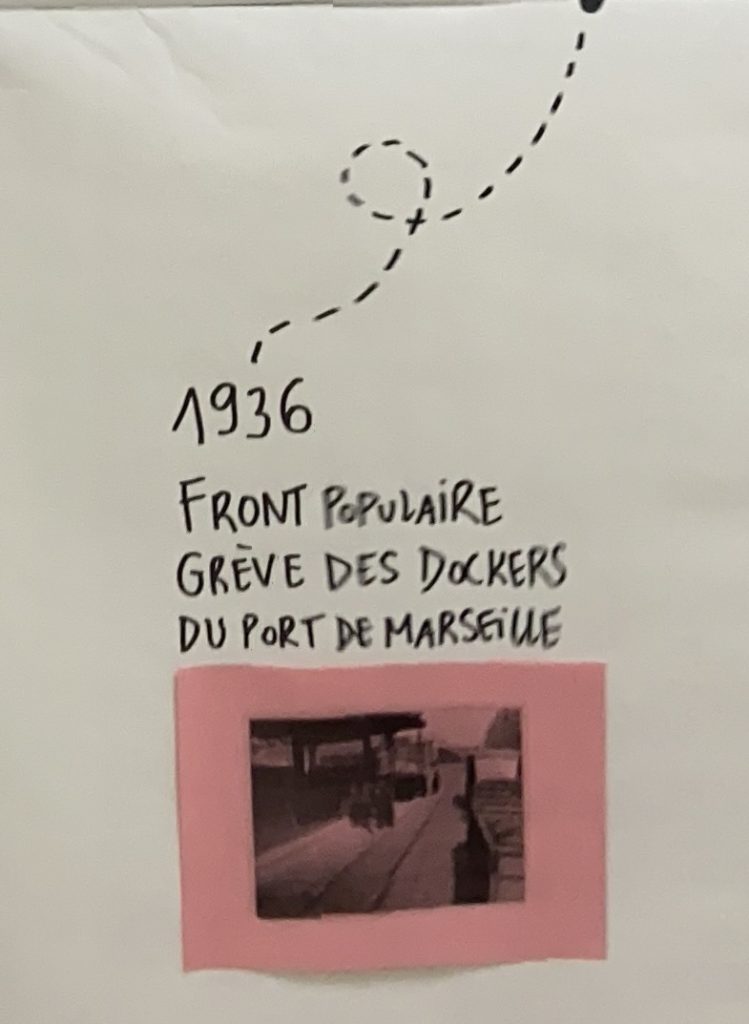 Front populaire gréve des dockers