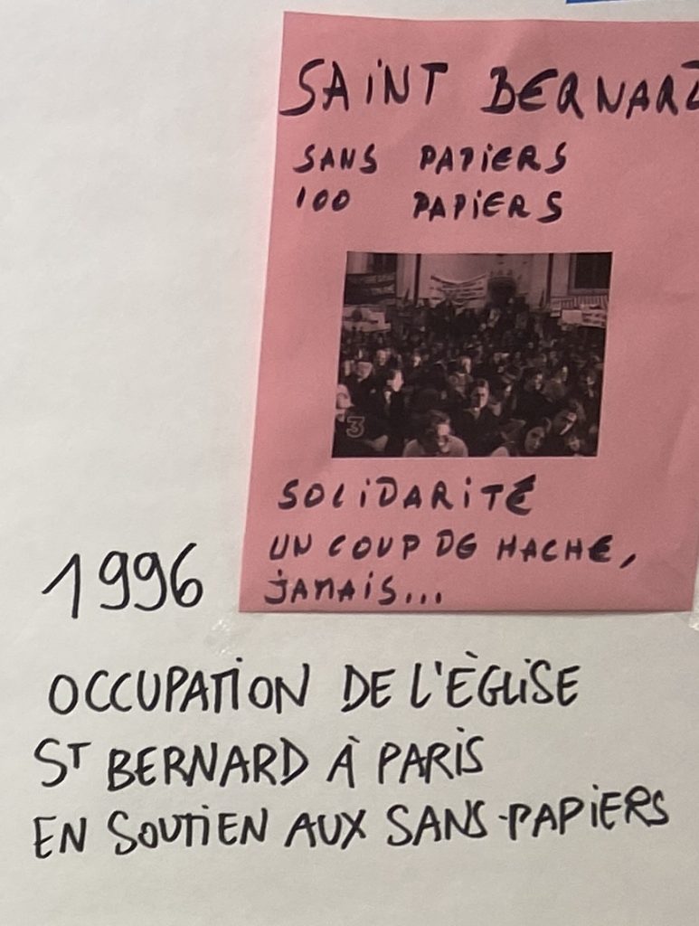 Occupation Église Saint Bernard