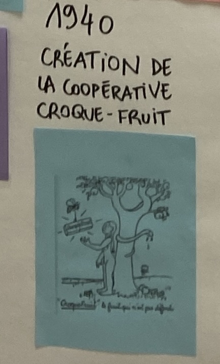 Création de la coopérative Croque Fruit