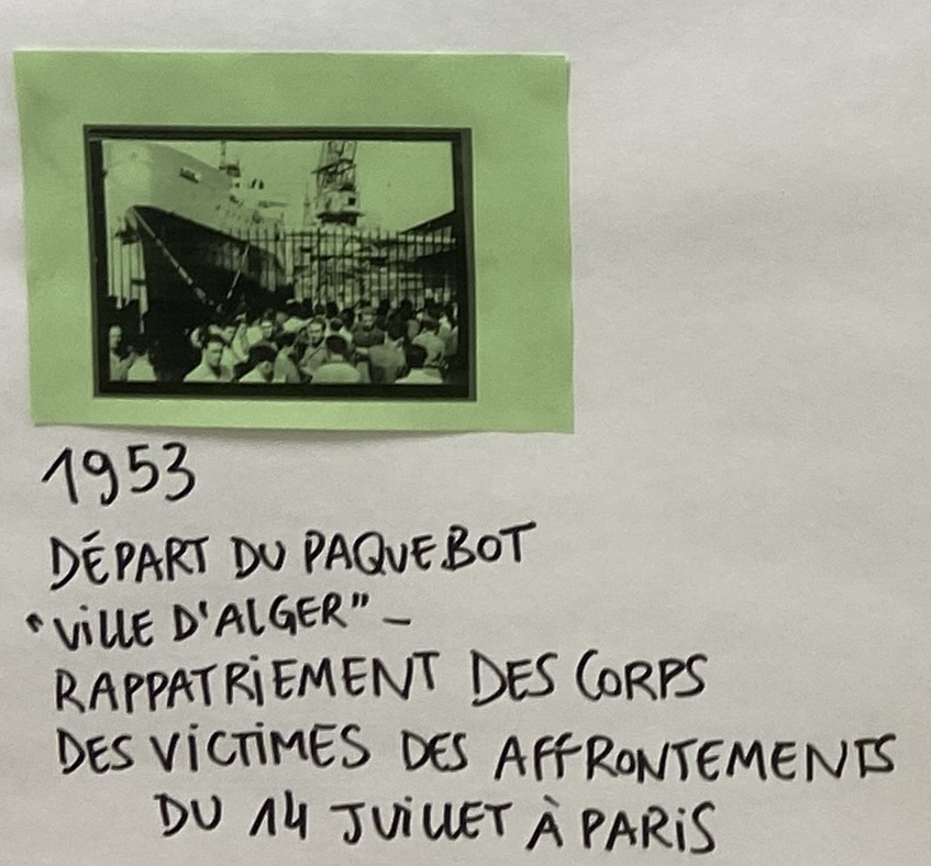 Départ de Marseille du paquebot ‘Ville d’Alger’